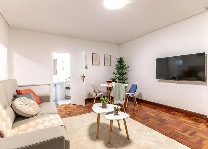 Апартаменты 1 Parada Al Casco Viejo, 1 Min En Metro - Santutxu *